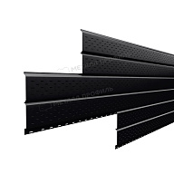 Софит МЕТАЛЛ ПРОФИЛЬ Lбрус-XL-14х335 (PURMAN-20-9005-0.5)