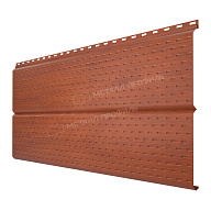 Софит МЕТАЛЛ ПРОФИЛЬ Lбрус-XL-14х335 (ECOSTEEL_T-12-Дуб-0.45)